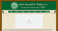 Desktop Screenshot of borosawmill.com